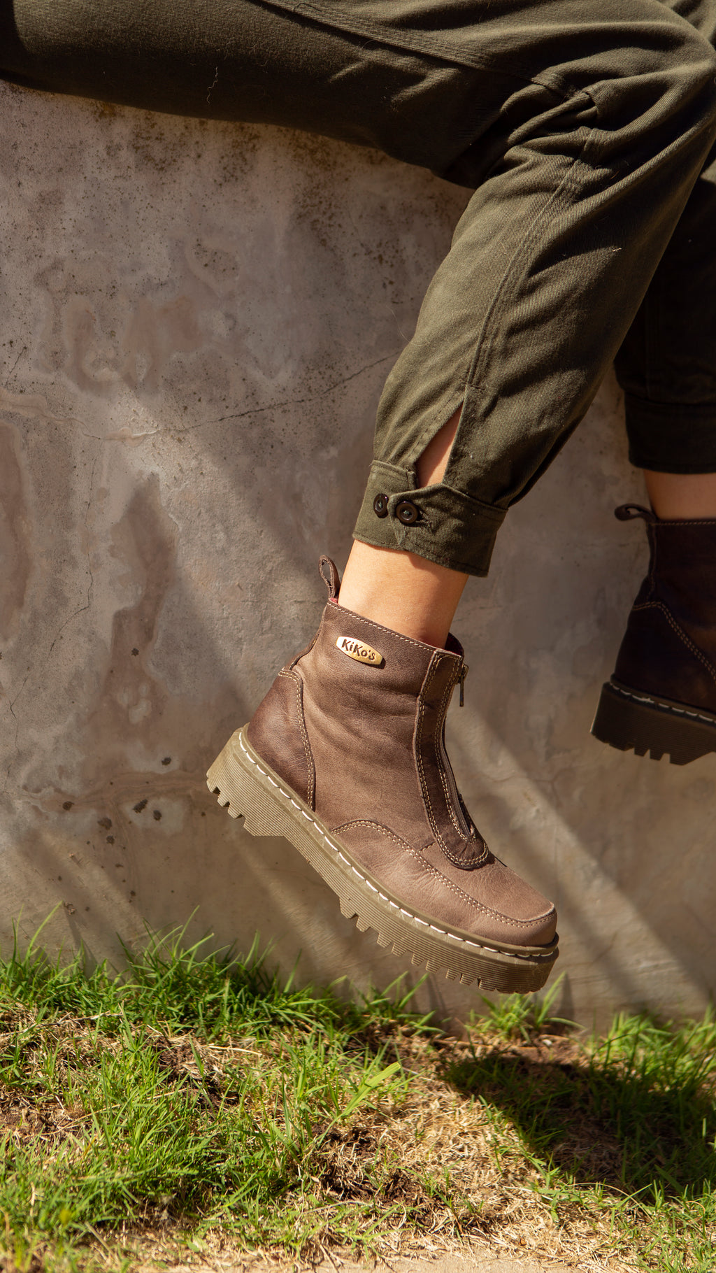 Bota Rebel Bitono Humo Kiko's Shoes