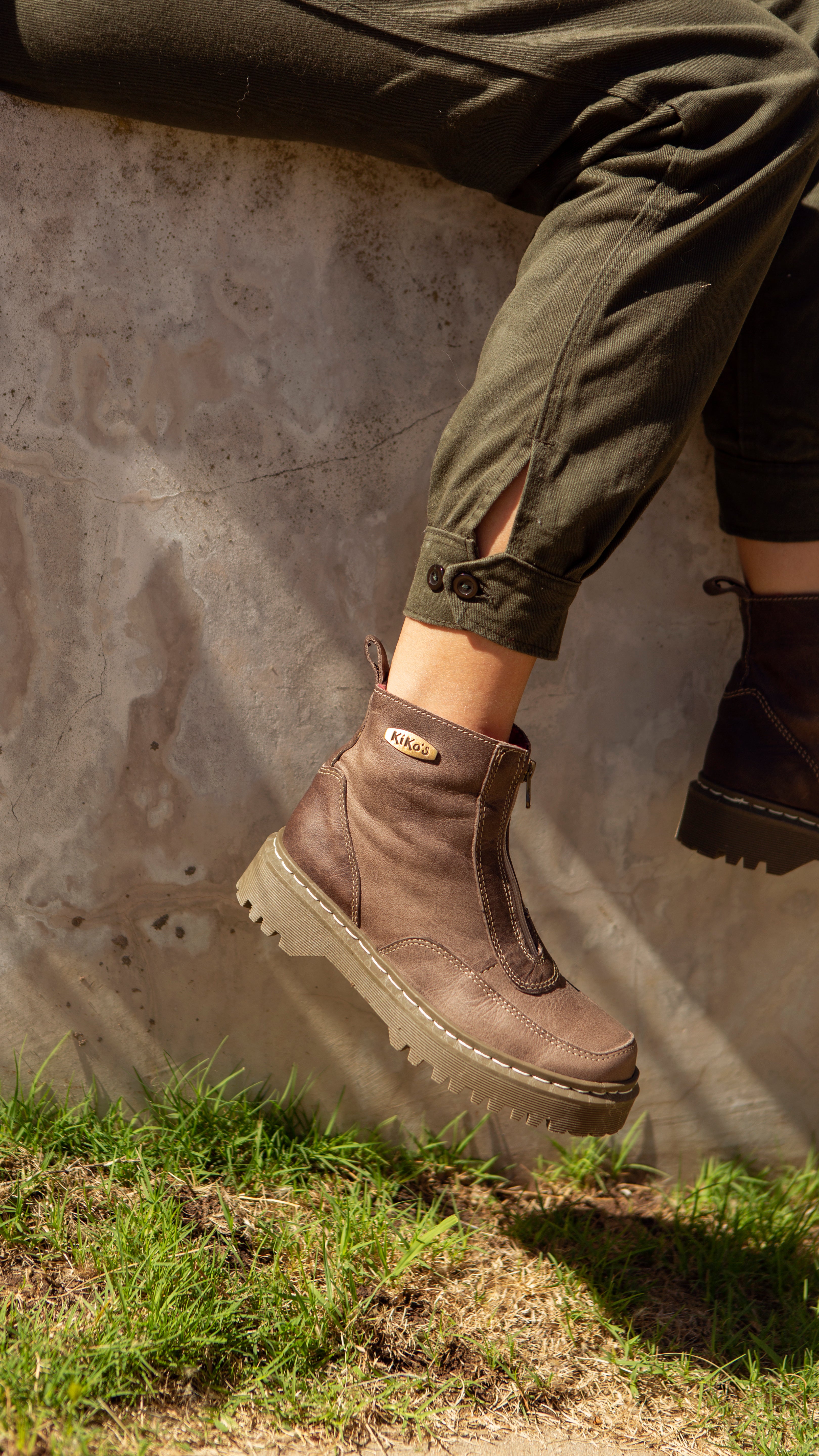 Bota Rebel Bitono Humo Kiko's Shoes