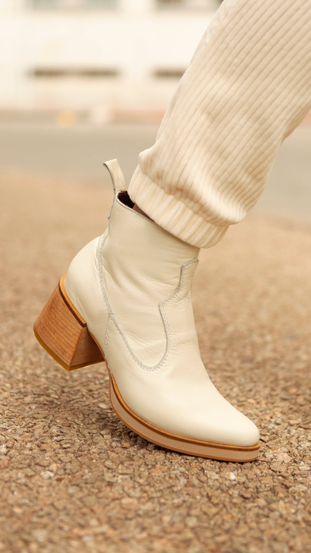 Bota New Ejecutiva Blanco