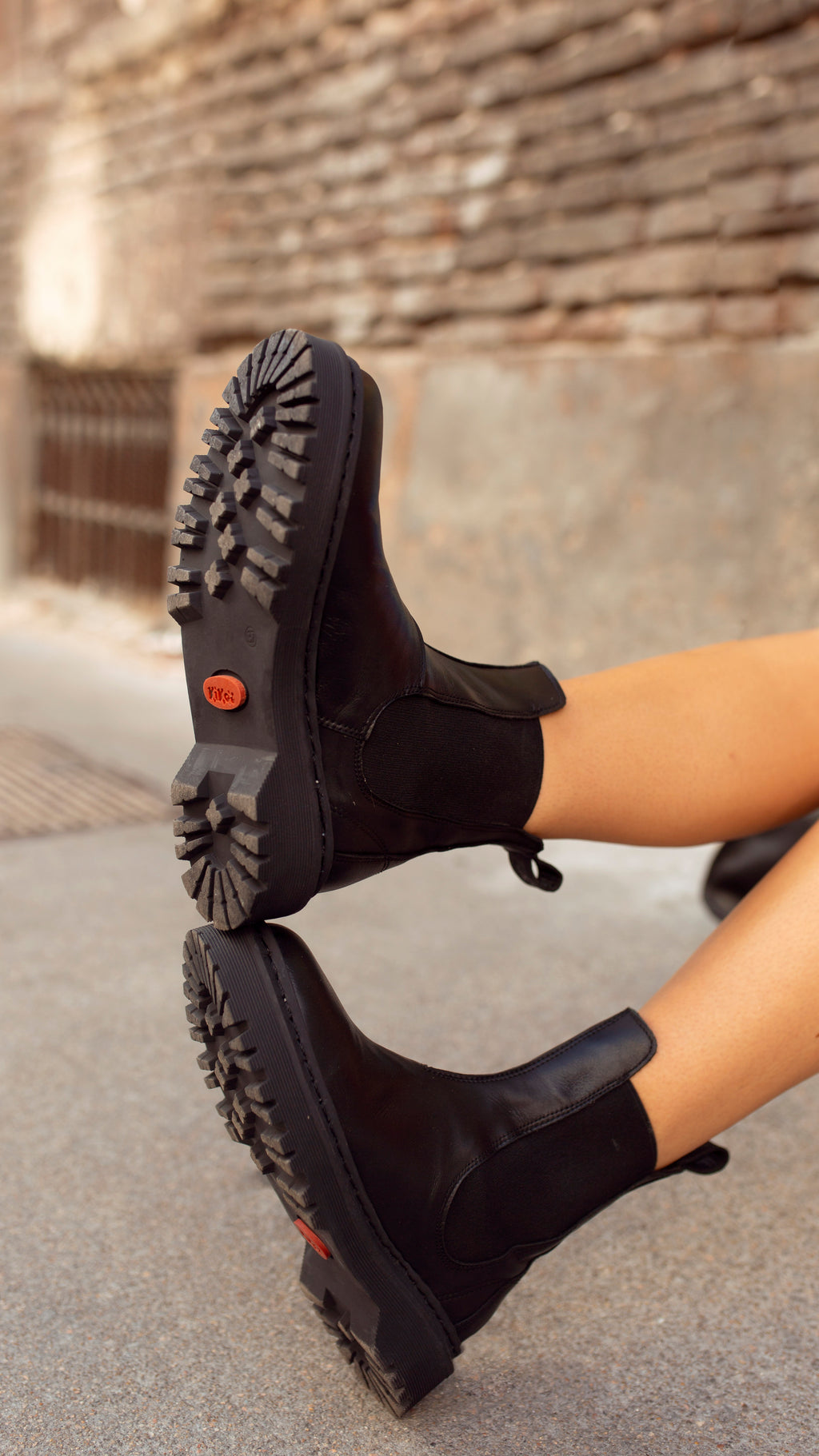 Bota Baker Negro Kiko's Shoes