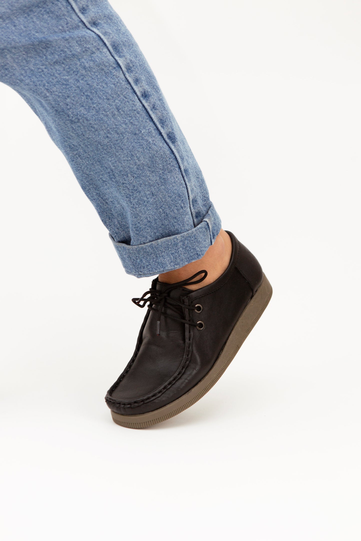 Wallabee negro