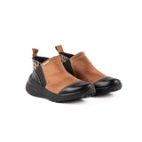 Deportivo 2 Elásticos Terracota con Negro