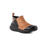 Deportivo 2 Elásticos Terracota con Negro