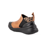 Deportivo 2 Elásticos Terracota con Negro