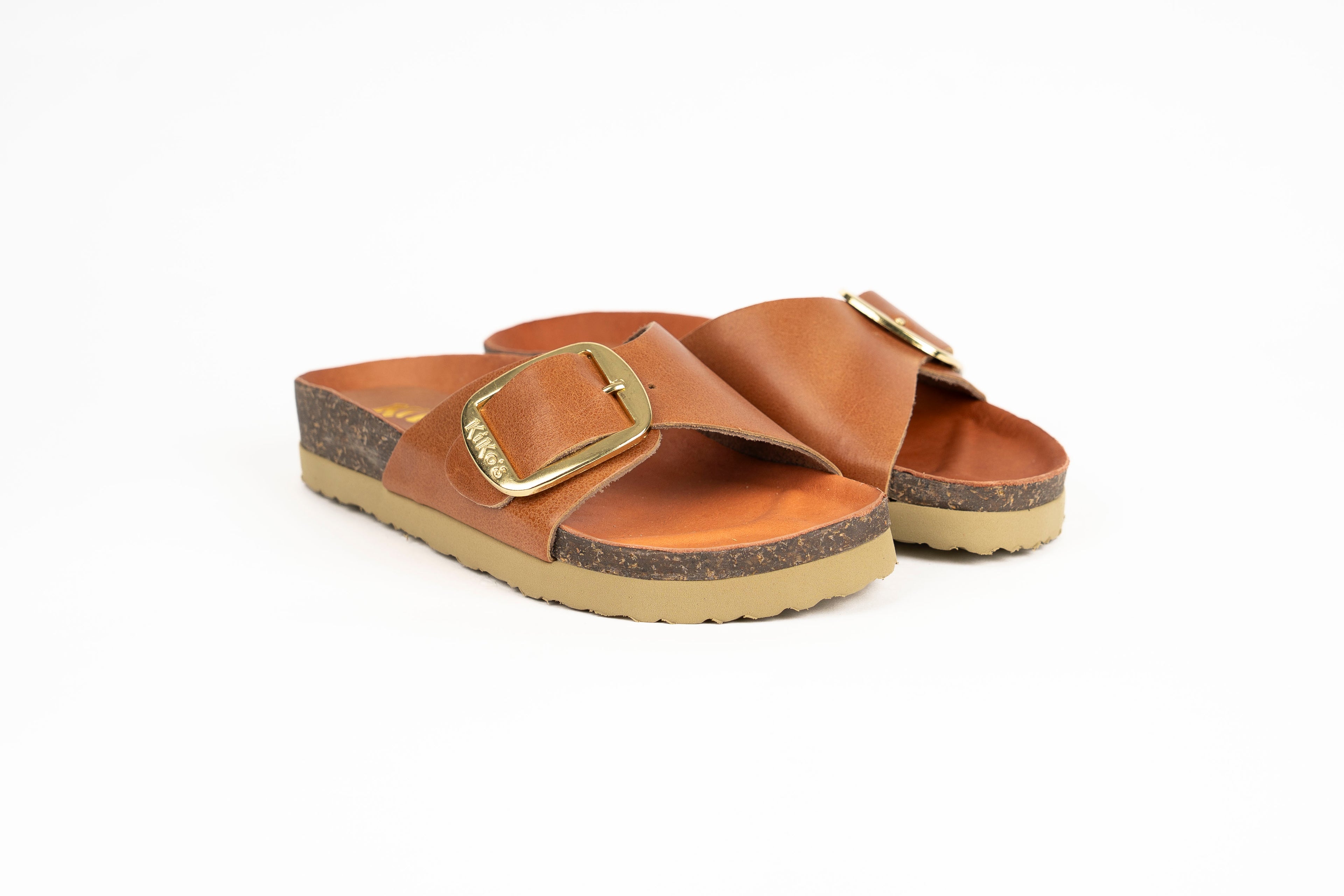 Sandalia Clover una hebilla Terracota Kiko´s Shoes