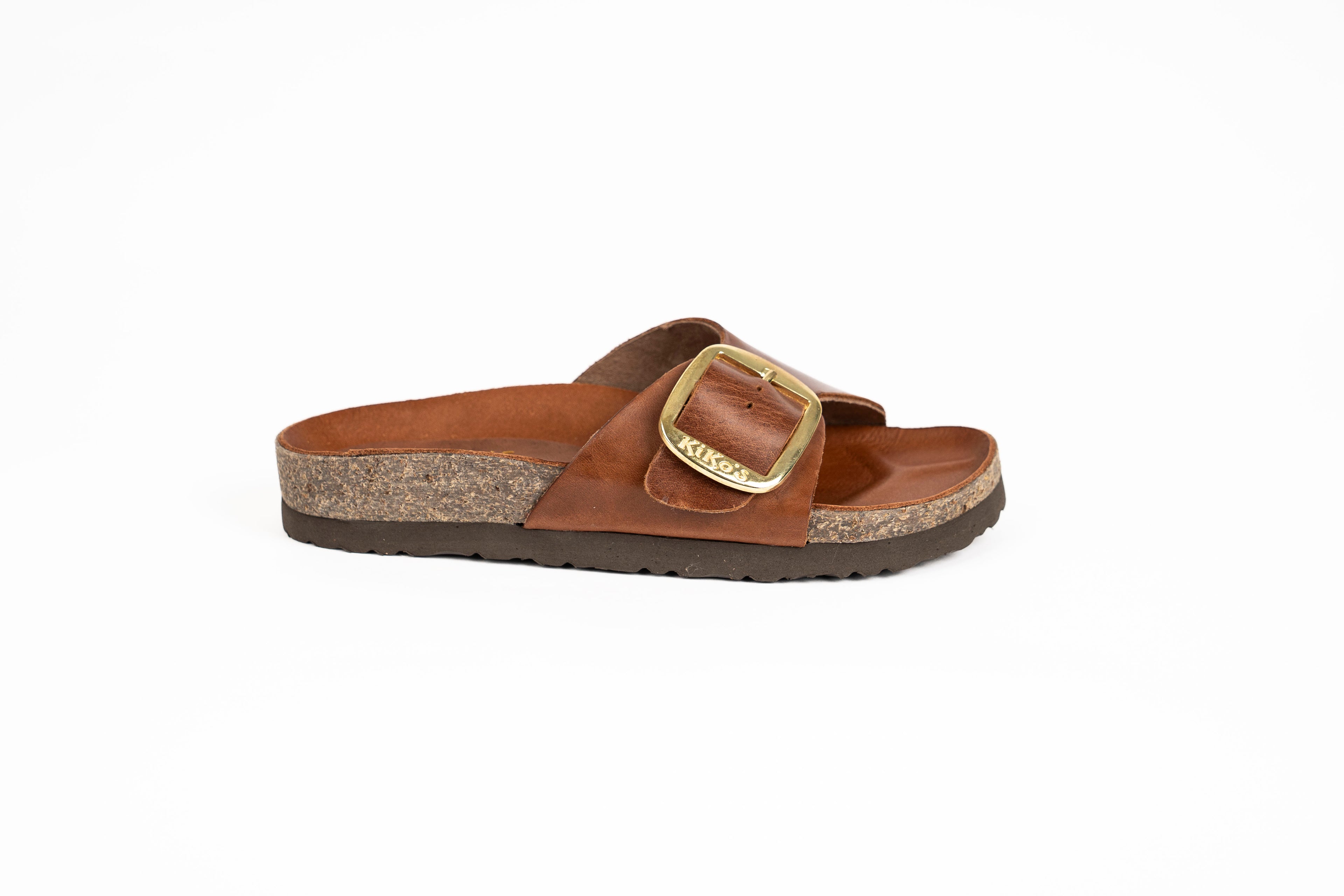 Sandalia Clover una hebilla Crazy horse Kiko´s Shoes