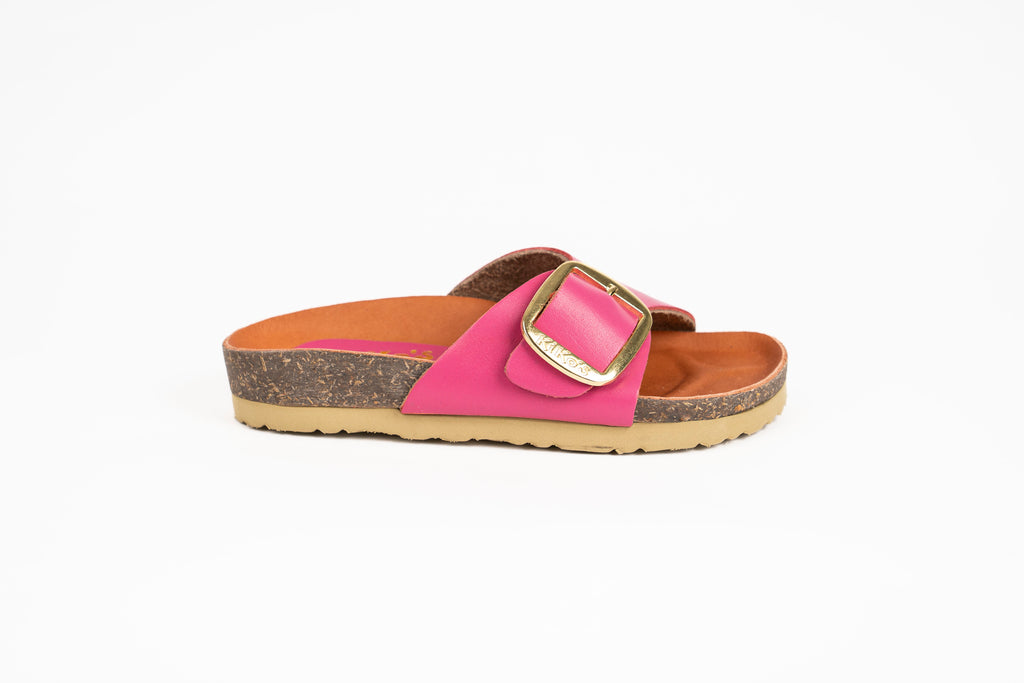 Sandalia Clover una hebilla Rosa  Kiko´s Shoes