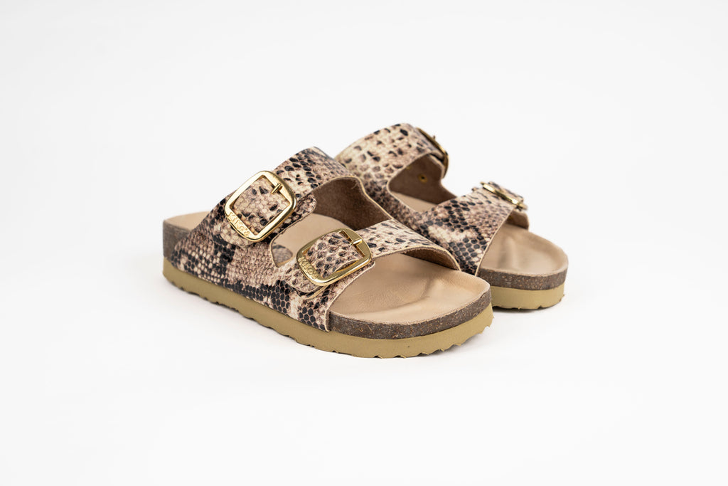 Sandalia Clover dos hebillas vibora Kiko's Shoes