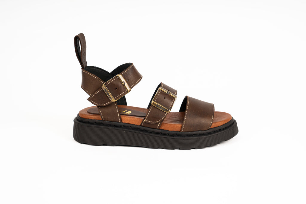 Sandalia Dianna Chocolate Kiko's Shoes