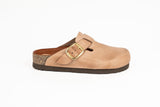 Zueco Aspen taupe Kiko's Shoes