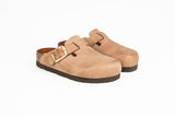 Zueco Aspen taupe Kiko's Shoes
