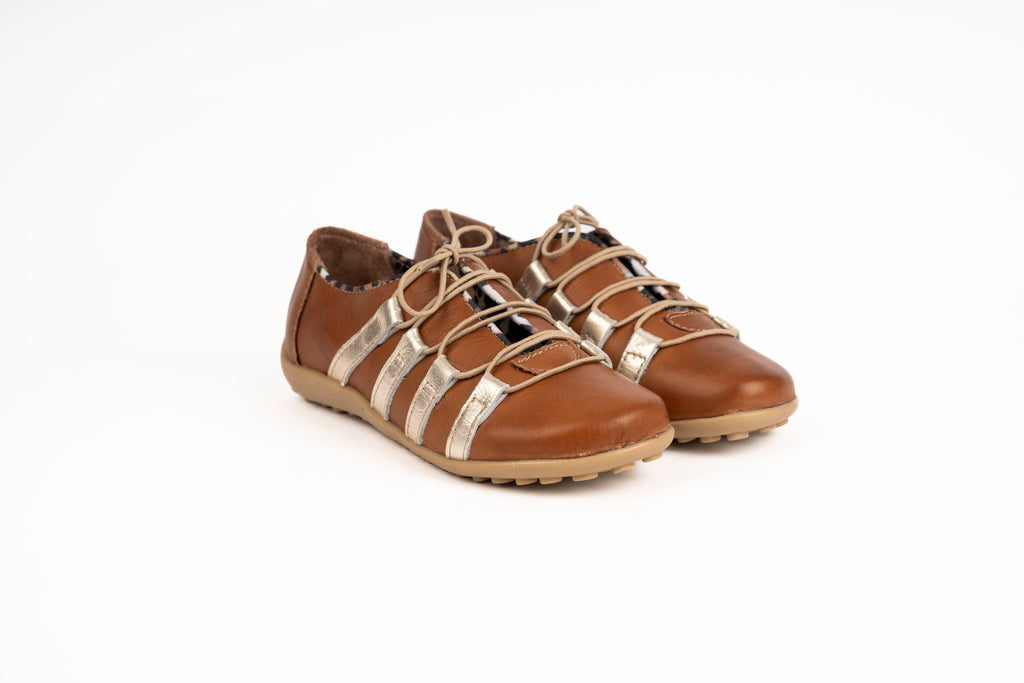 Chatita Tati Vanzetti Terracota y Oro