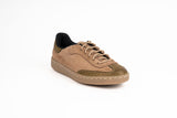 Sneaker Viena taupe y verde Kiko's Shoes