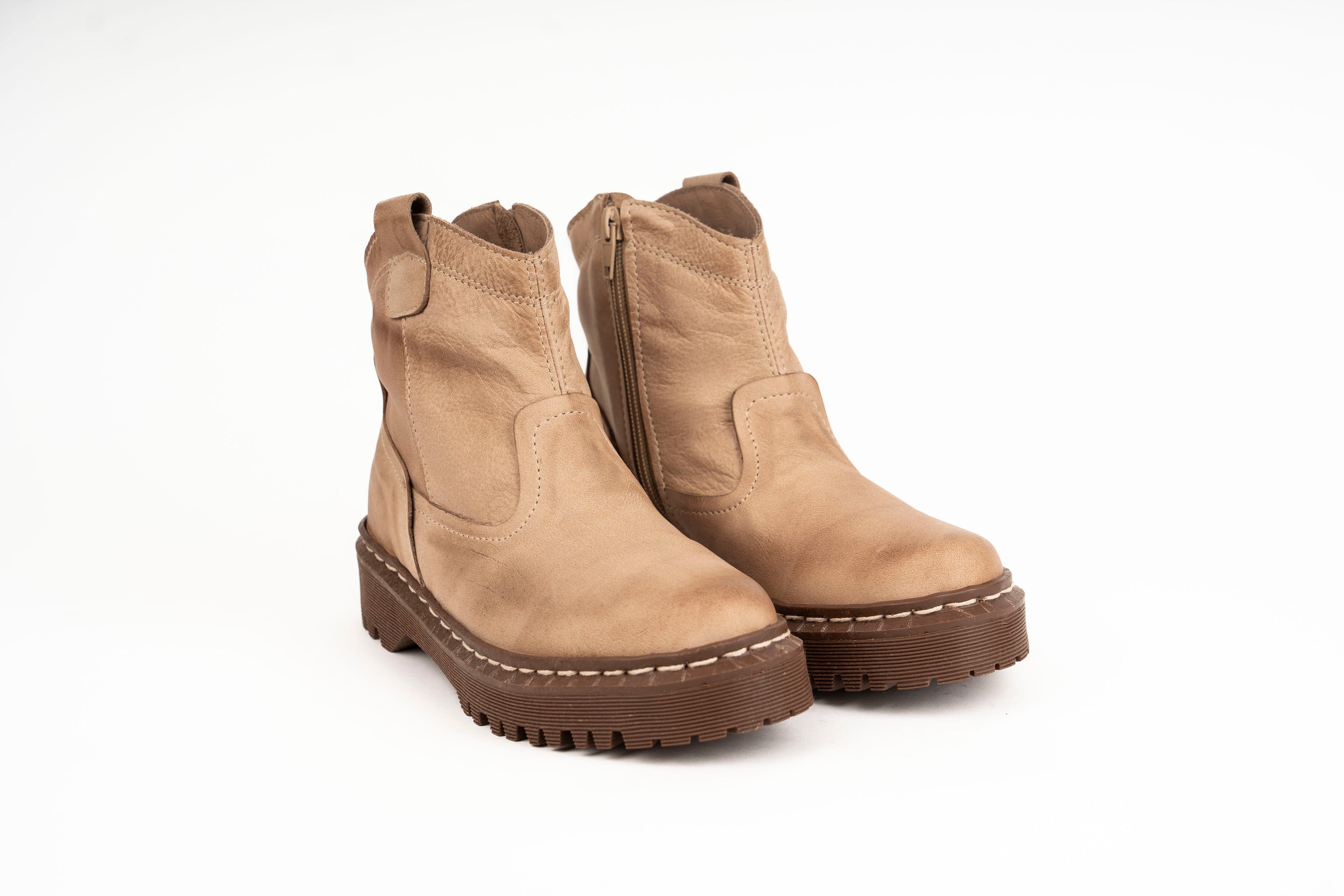Bota Oasis Taupe Kiko's Shoes