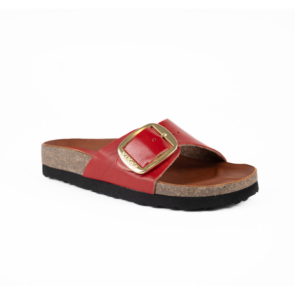 Sandalia Clover una hebilla cherry Kiko's Shoes