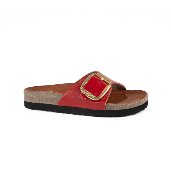 Sandalia Clover una hebilla cherry Kiko's Shoes