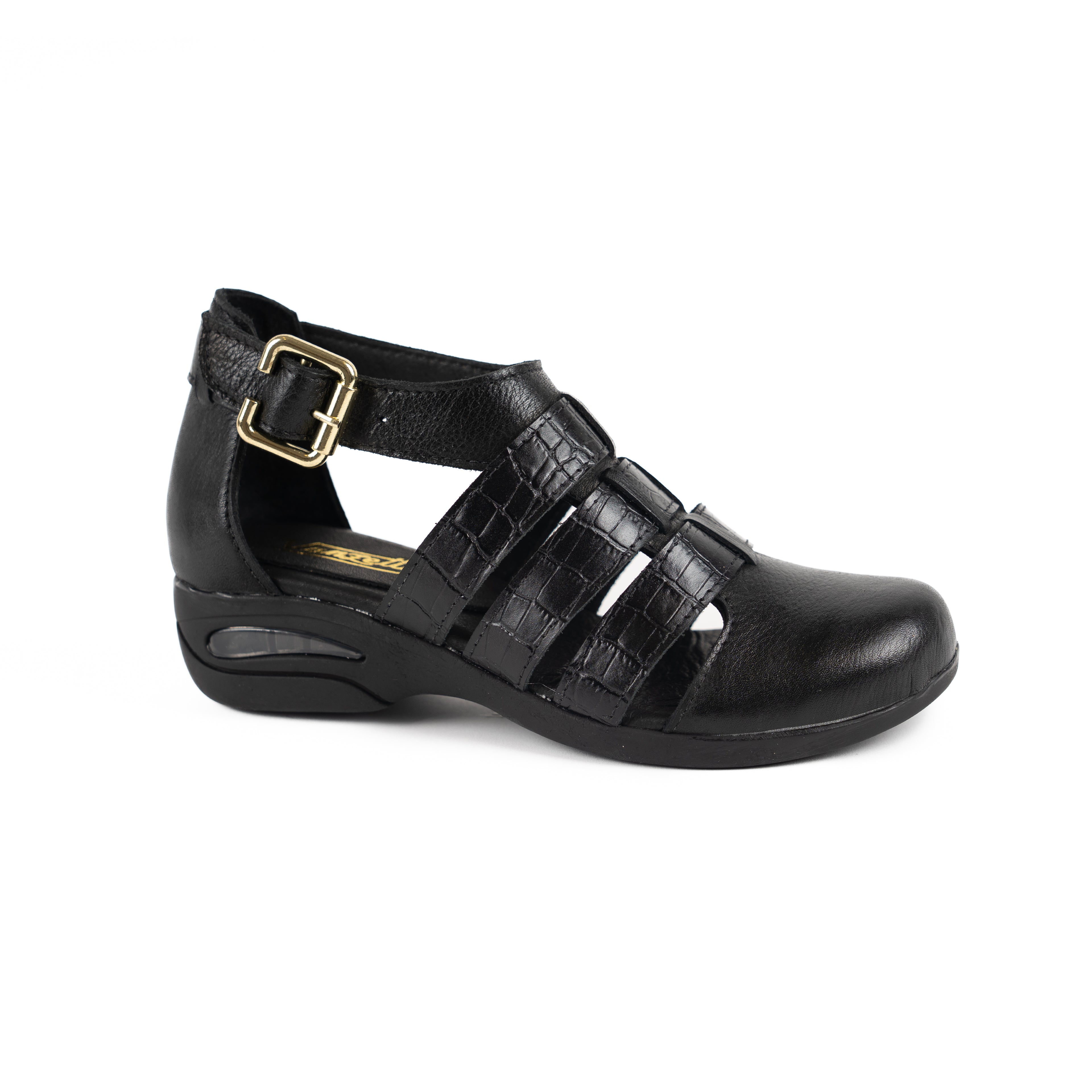 Sandalia Peonia Negro Vanzetti