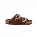 Sandalia Clover dos hebillas Leopardo Kiko's Shoes