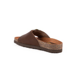 Sandalia Clover una hebilla Chocolate Kiko´s Shoes
