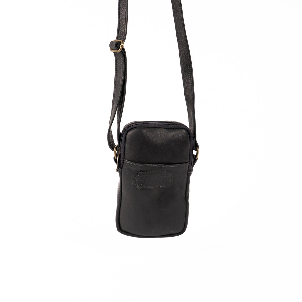 Clemen: Bolso para celular Negro Kiko's Shoes