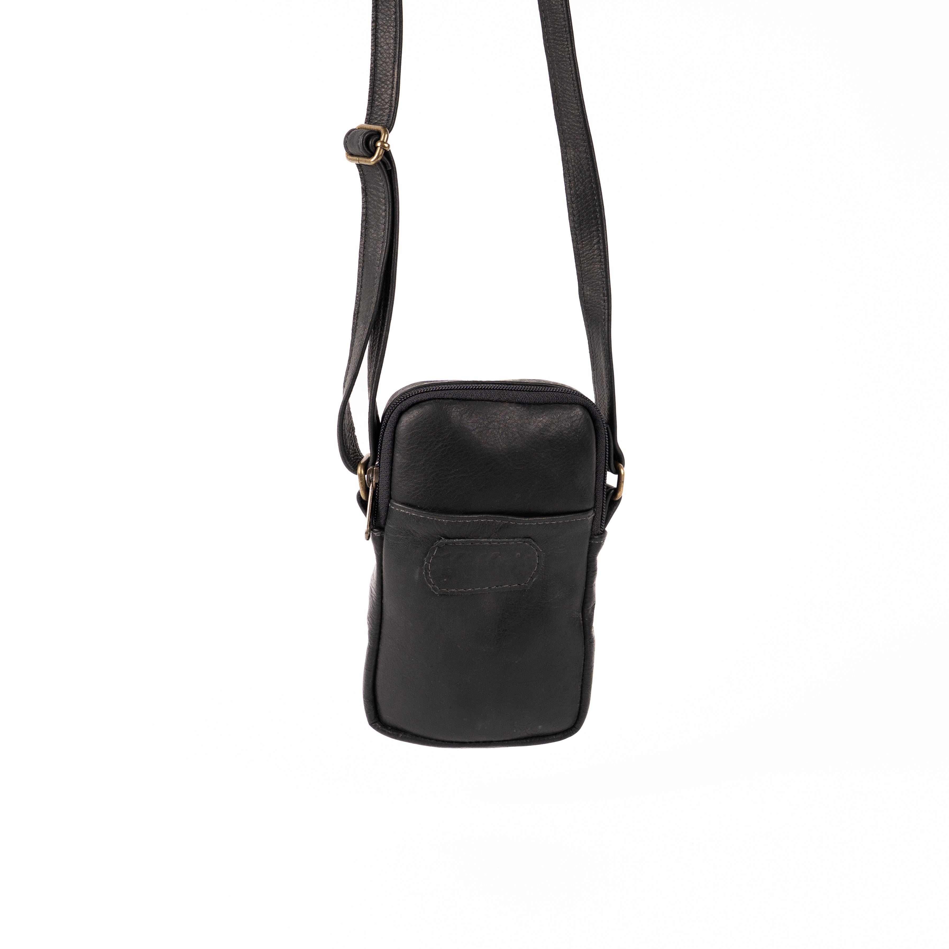 Clemen: Bolso para celular Negro Kiko's Shoes