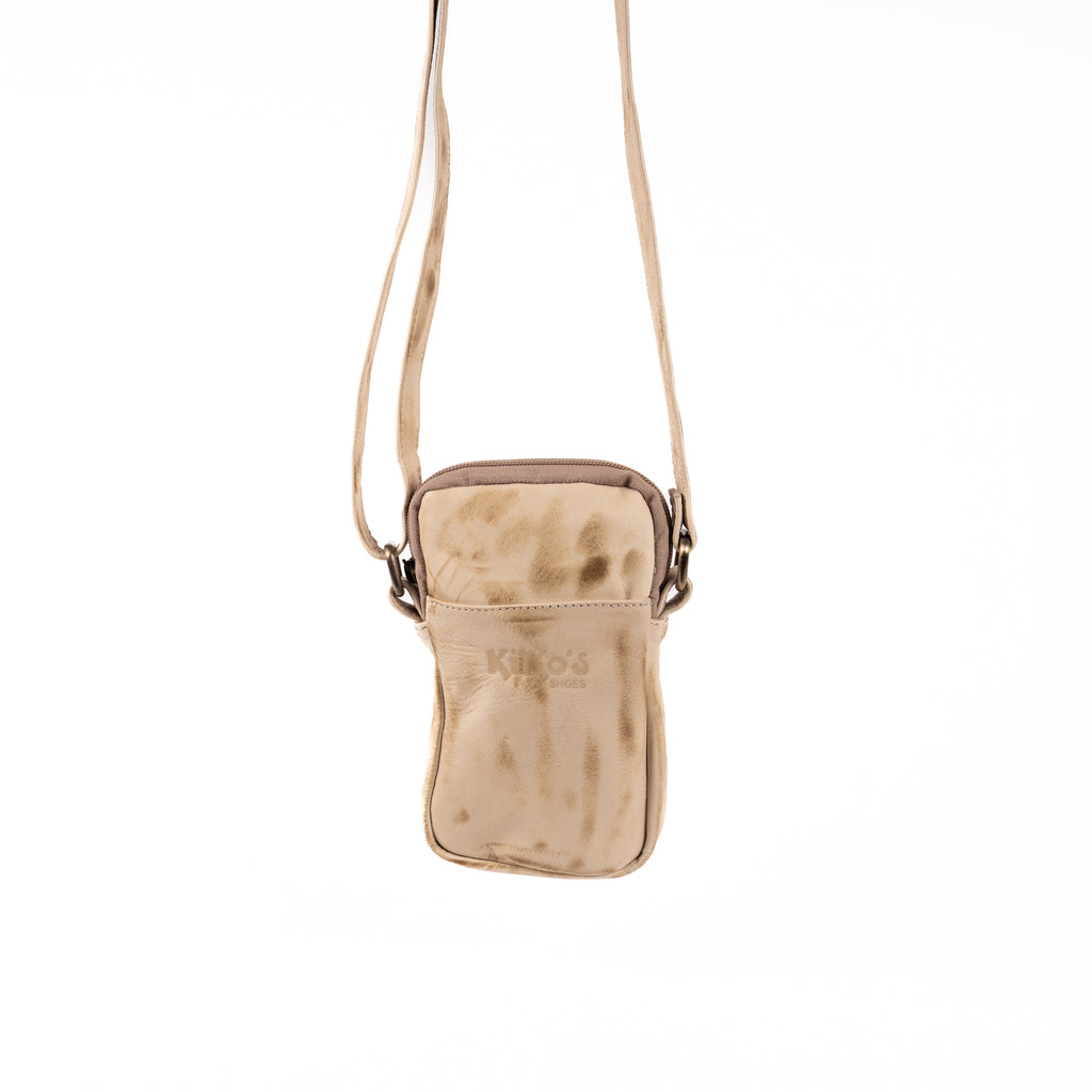 Clemen: Bolso para celular Natural Kiko's Shoes