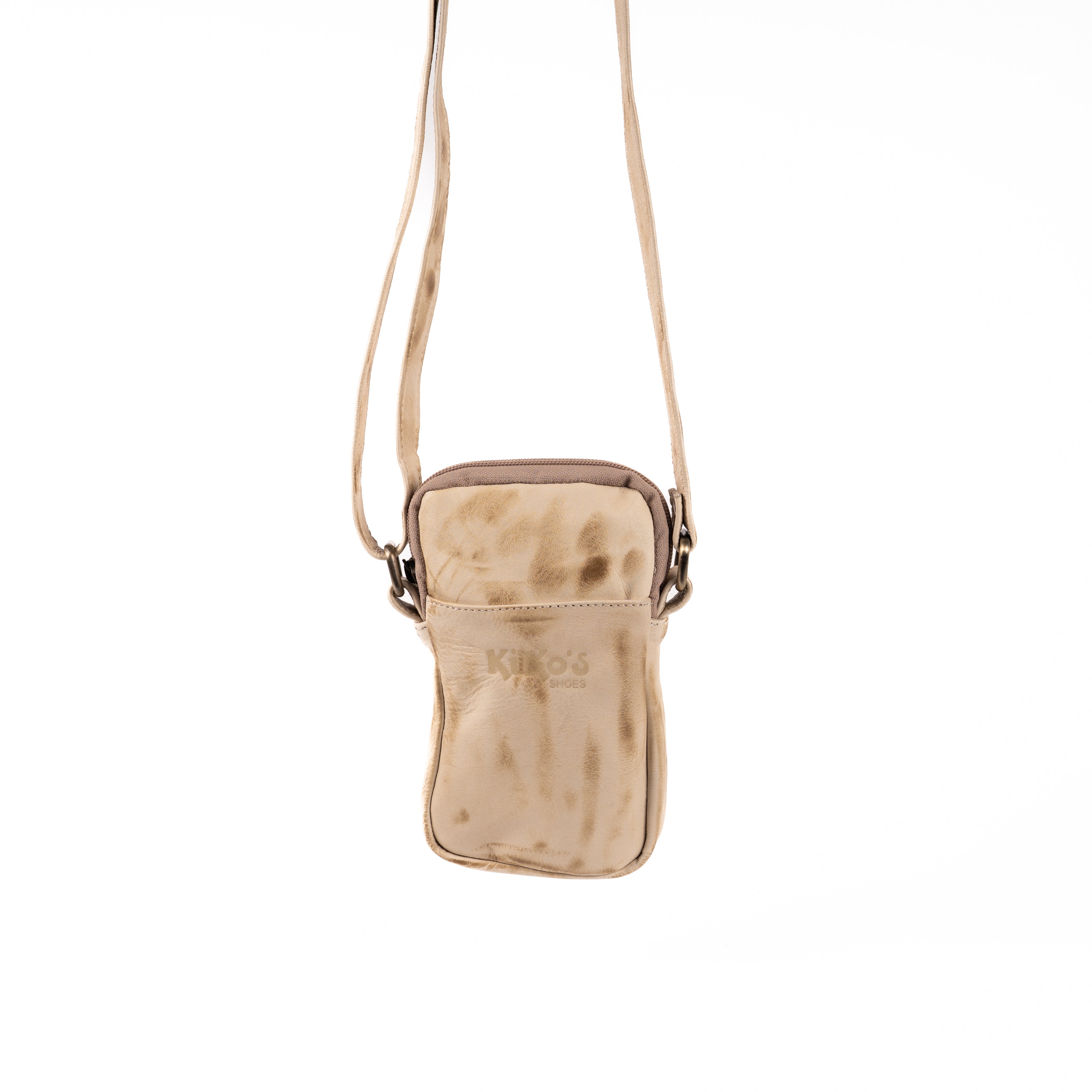 Clemen: Bolso para celular Natural Kiko's Shoes