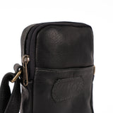 Clemen: Bolso para celular Negro Kiko's Shoes