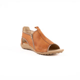 Sandalia Zipper Terracota