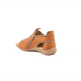 Sandalia Zipper Terracota