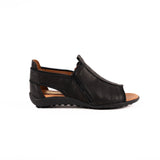 Sandalia Zipper Negro