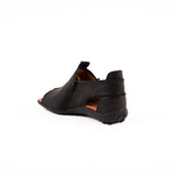 Sandalia Zipper Negro