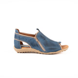 Sandalia Zipper Azul