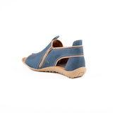 Sandalia Zipper Azul