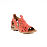 Sandalia Zipper Calada Roja