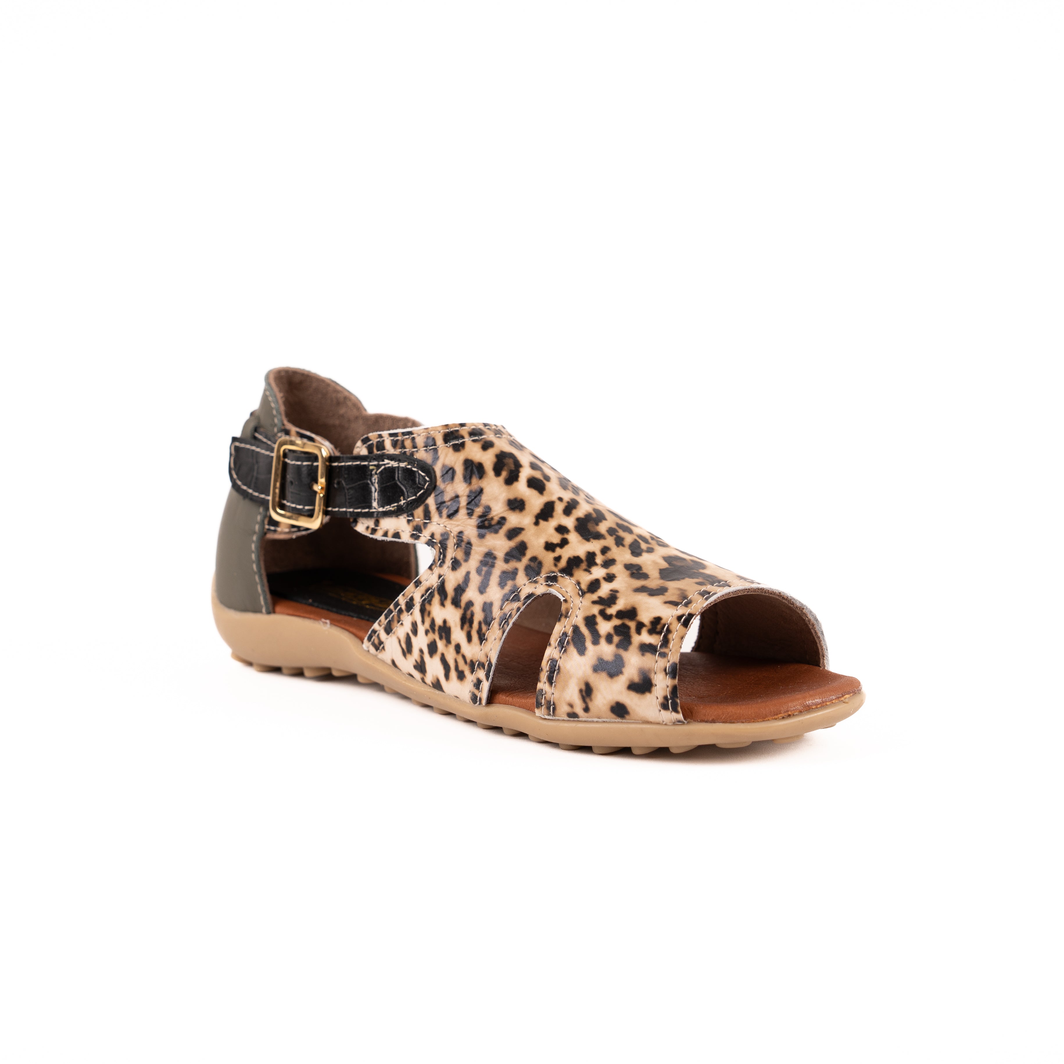 Sandalia Maya Animal Print Vanzetti