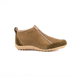 Bota Zipper Verde Dos Cierres Vanzetti