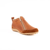 Bota Zipper Terracota Dos Cierres Vanzetti