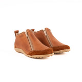 Bota Zipper Terracota Dos Cierres Vanzetti