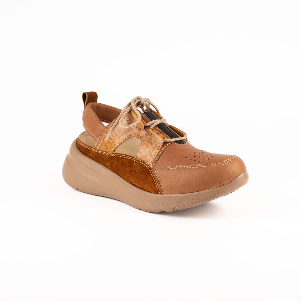 Millie Terracota y suela beige