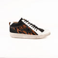 Sneaker Rockstar Blanco, Chocolate y Terracota