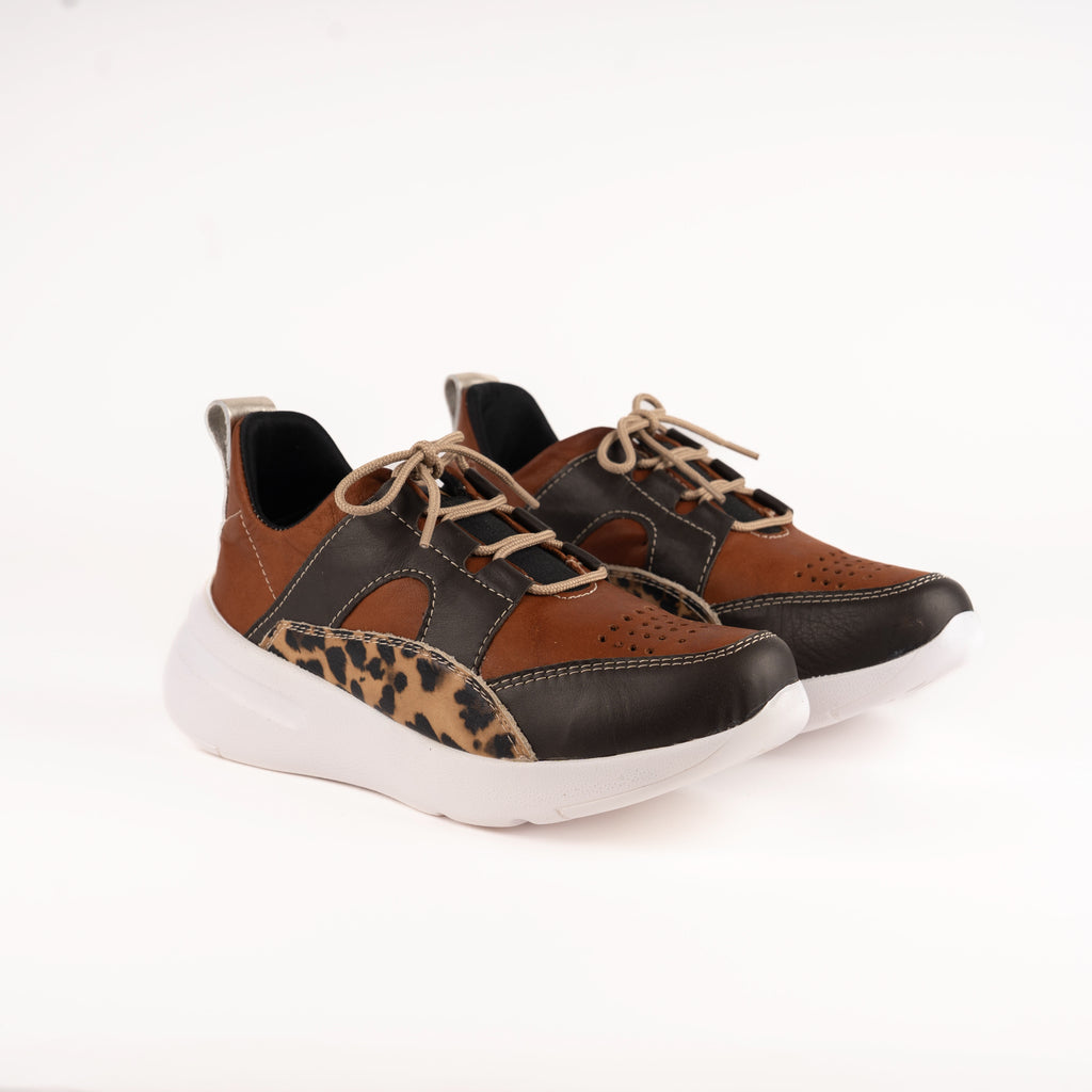 Ivy Chocolate - Print - Terracota