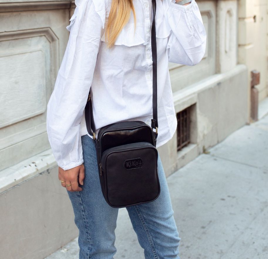 Vitto: Bandolera Negro Kiko's Shoes