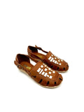 Sandalia Martha Terracota y Oro Vanzetti