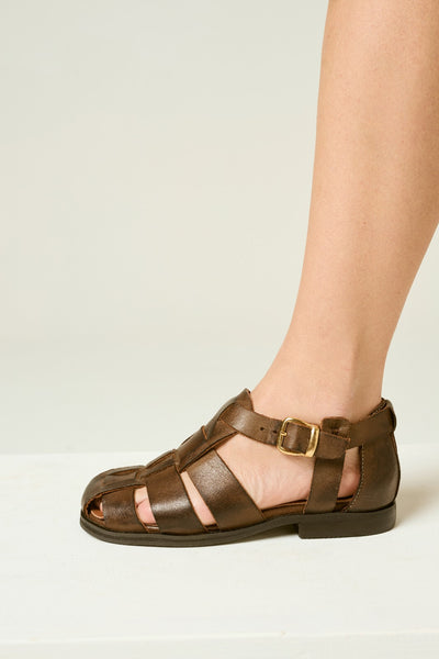 Sandalia Escocia con talon