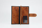 Billetera con Boton Negra