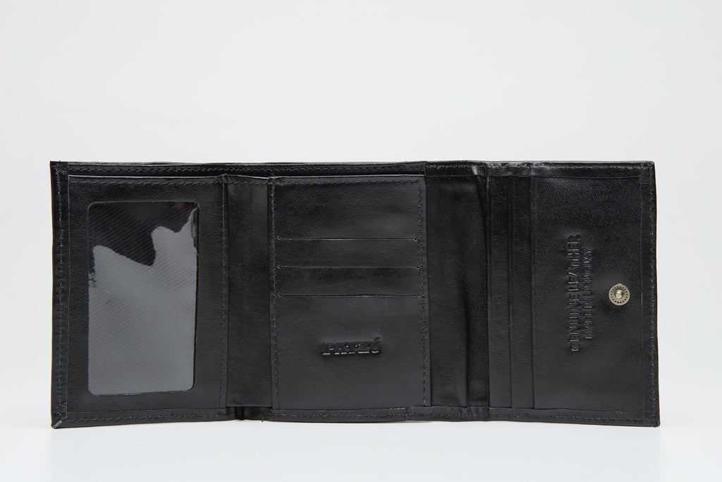 Billetera Print Negra