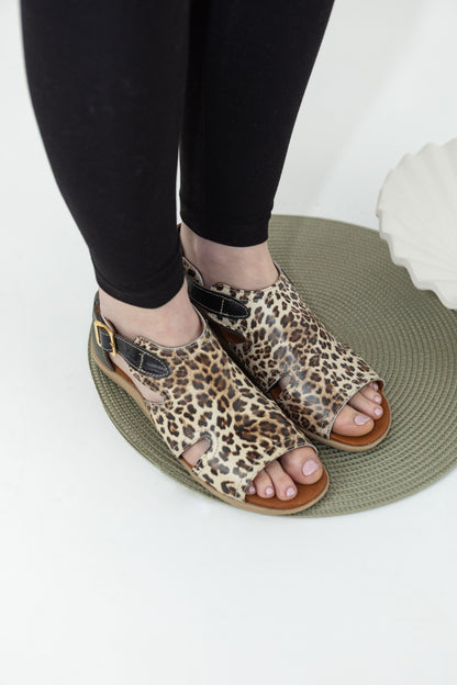 Sandalia Maya Animal Print Vanzetti