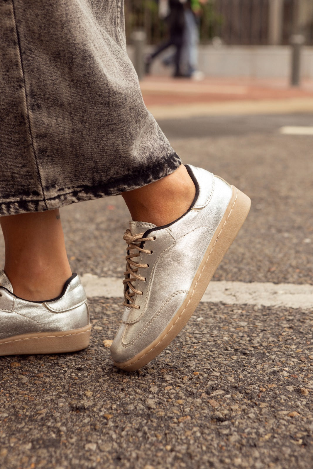 Sneaker Viena Plata Kiko's Shoes