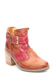 Bota de vestir con hebilla Terracota